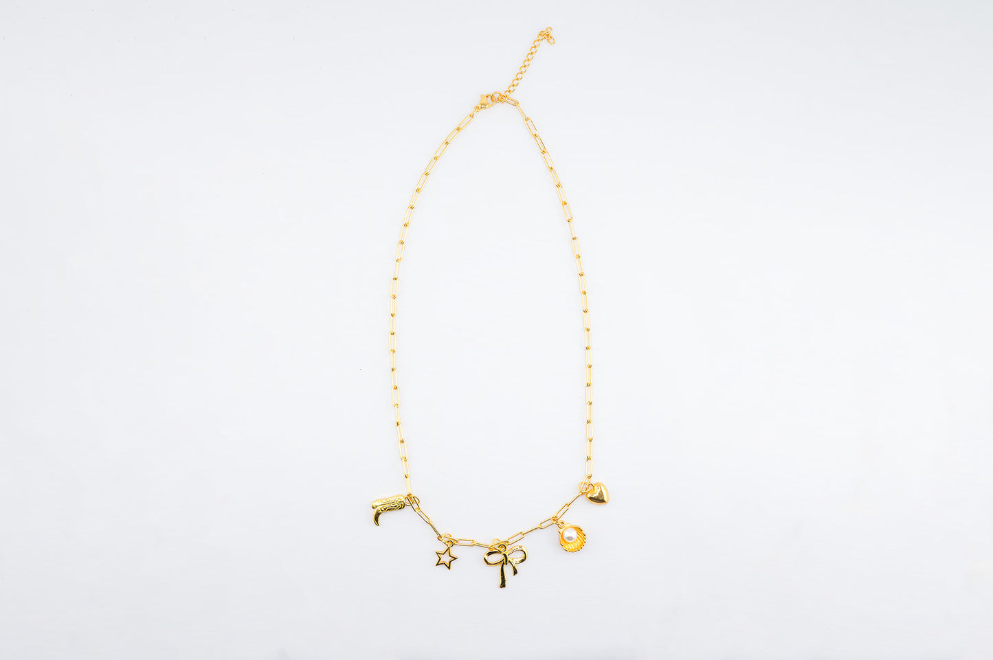 Bow Charm Necklace