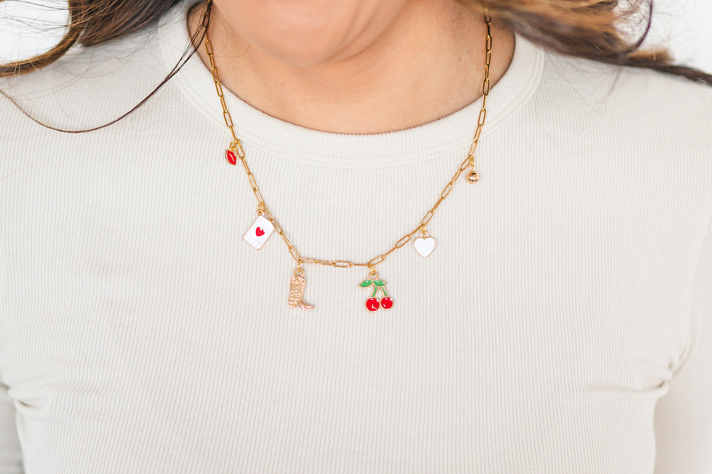 Cherry Charm Necklace