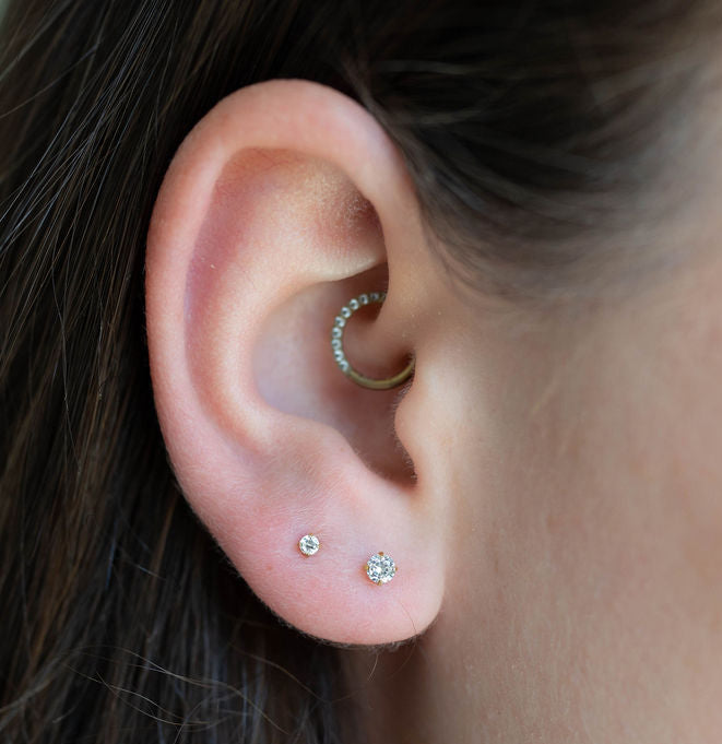 Micro 2mm Diamond CZ Flatback