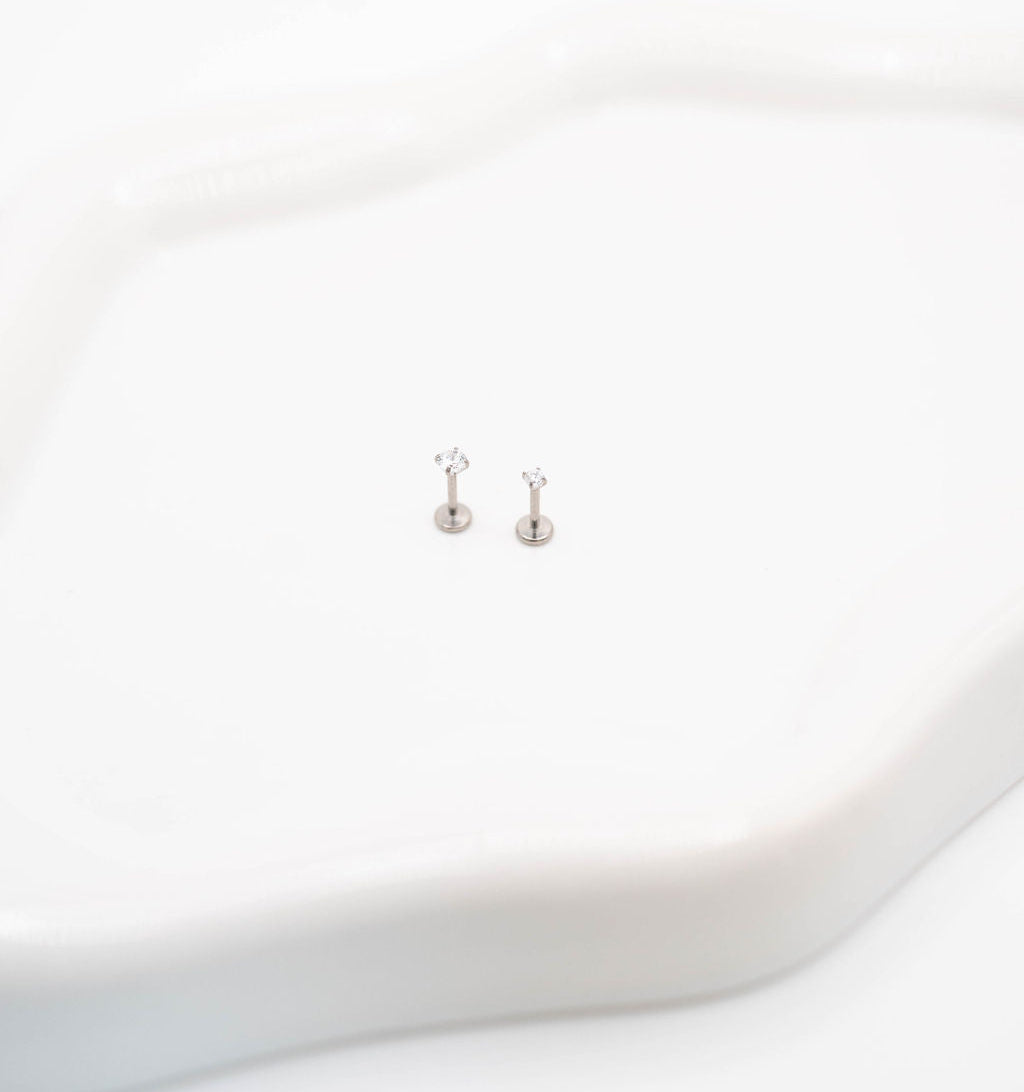 Micro 2mm Diamond CZ Flatback