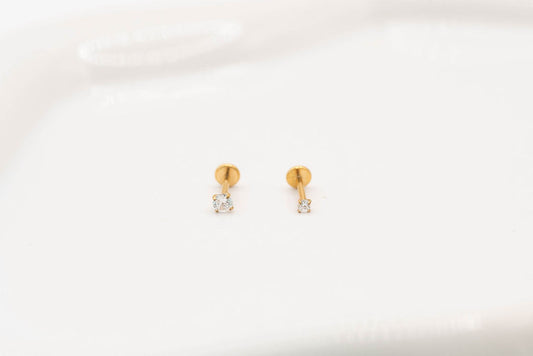 3mm Diamond CZ Flatback