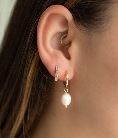Faux Pearl Dangle